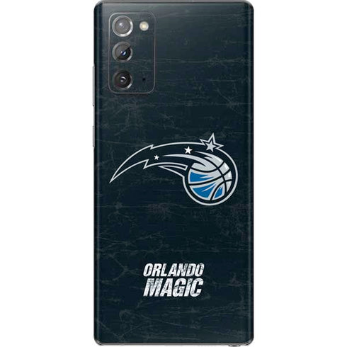 NBA Orlando Magic Black Secondary Logo Galaxy Note20 5G Skin